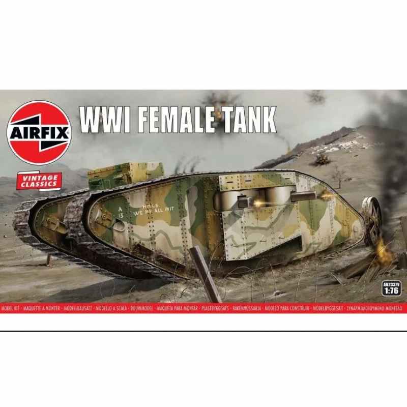 Airfix 1:72 A02337V WWI Female Tank